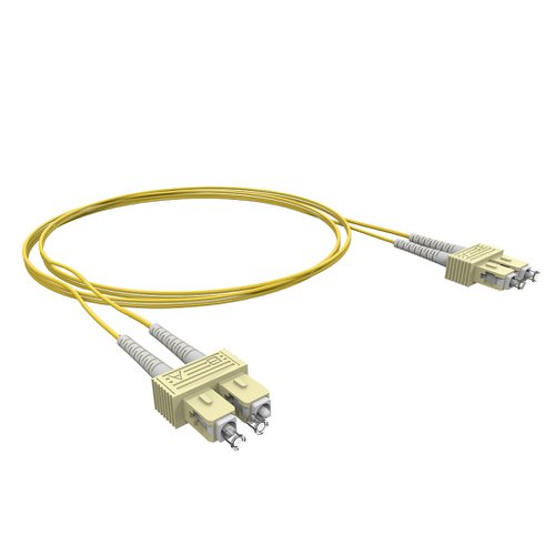 CORDAO DUPLEX SOHOPLUS 50.0 SC-UPC/SC-UPC 1.5M - COG - AMARELO (A - B ...